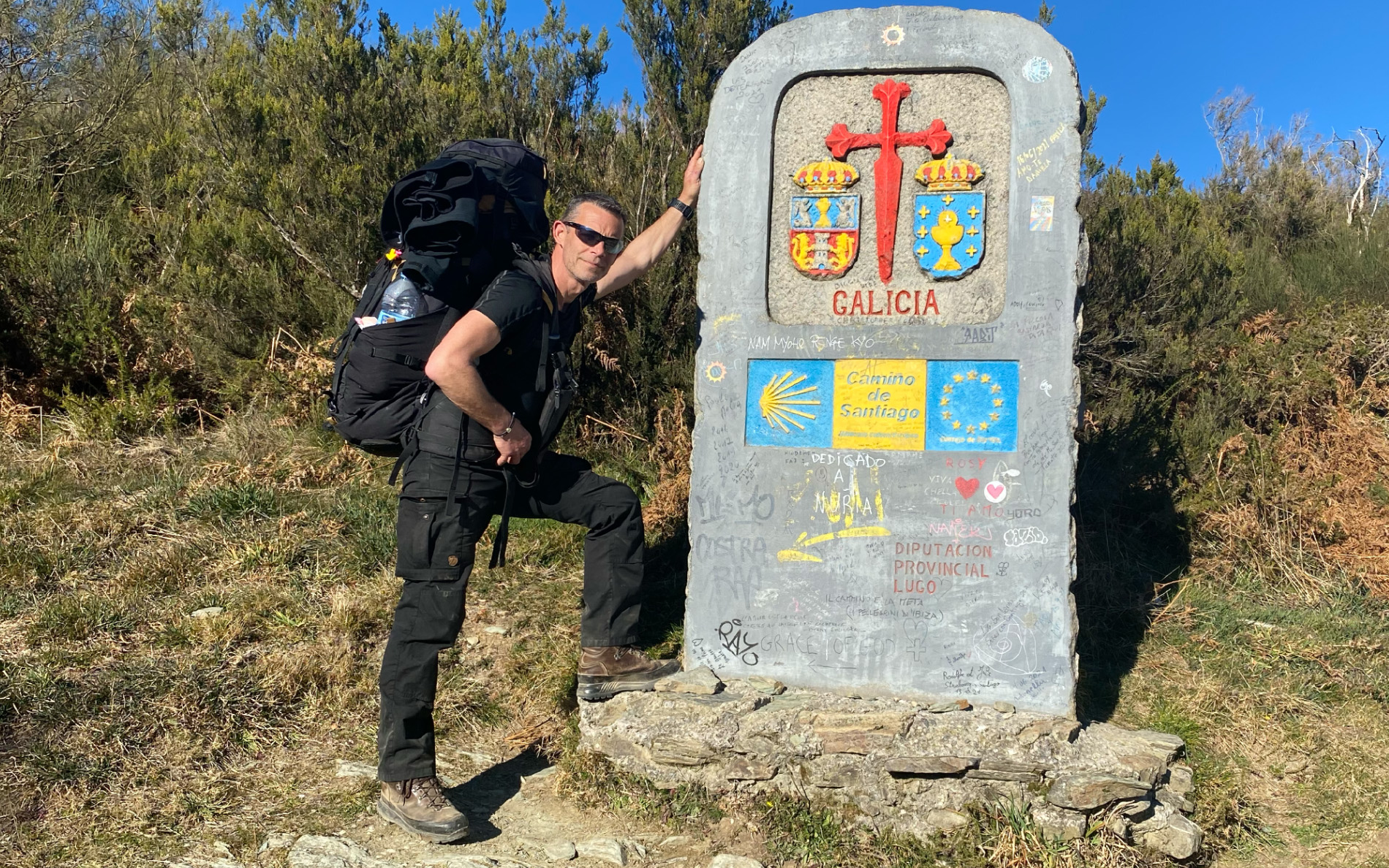Charity-Hiker Sven Hardt